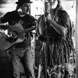 FirstFriday2018 Kalie and Jeremy of the Hushdown